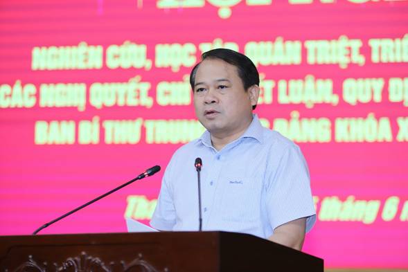 Gần 40 nghìn đại biểu nghiên cứu, học tập, quán triệt các văn bản mới của Trung ương và Ban Thường vụ Tỉnh ủy