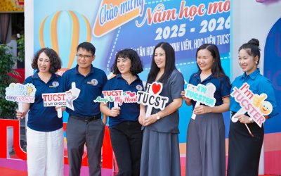 TRƯỜNG ĐẠI HỌC VĂN HÓA, THỂ THAO VÀ DU LỊCH THANH HÓA TỔ CHỨC NHẬP HỌC CHO TÂN SINH VIÊN KHÓA 2025 - 2026