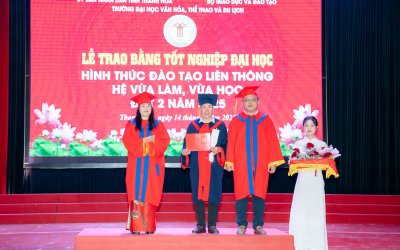 LỄ TRAO BẰNG TỐT NGHIỆP ĐẠI HỌC, HÌNH THỨC ĐÀO TẠO LIÊN THÔNG, HỆ VLVH, ĐỢT 2 NĂM 2025